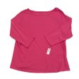 Pink Top Long Sleeve Basic Talbots, Size 2x Sale