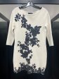 Black Floral Dress Casual Short White House Black Market, Size Xs Supply