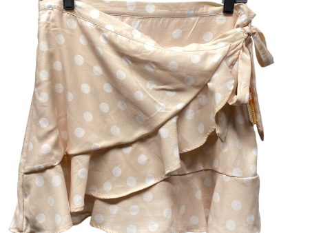 Polkadot Pattern Skirt Mini & Short Gianni Bini, Size M on Sale