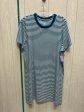 Striped Pattern Dress Casual Short Time And Tru, Size 1x Fashion