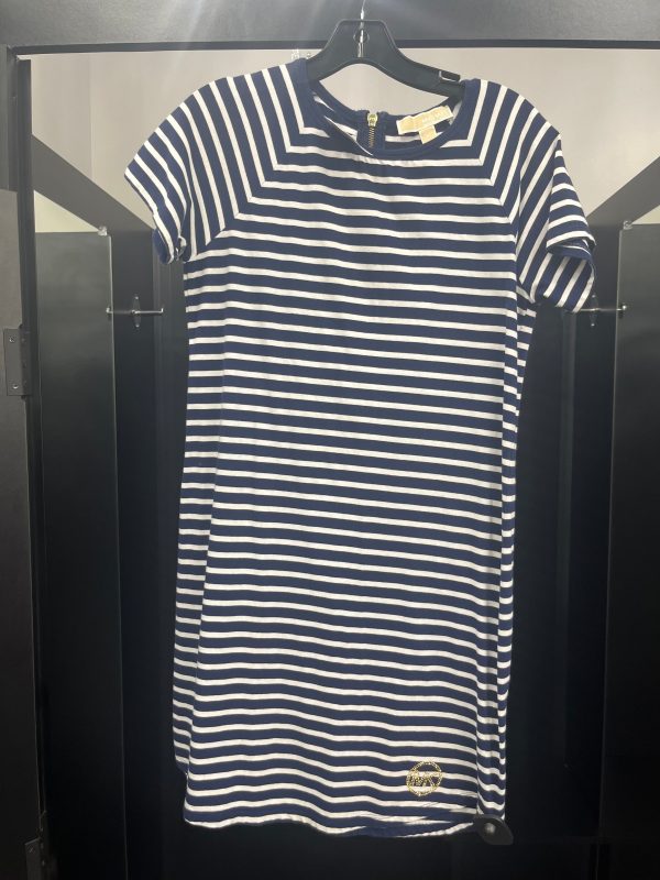 Striped Dress Casual Short Michael Kors, Size Xs on Sale