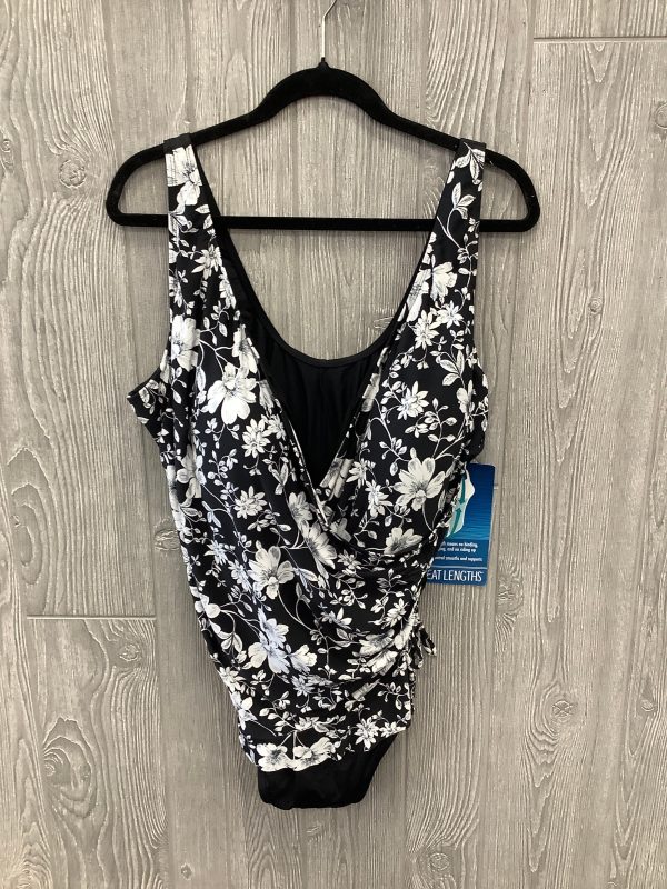 Black Swimsuit Clothes Mentor, Size 3x Fashion