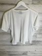 White Top Short Sleeve Clothes Mentor, Size M Discount