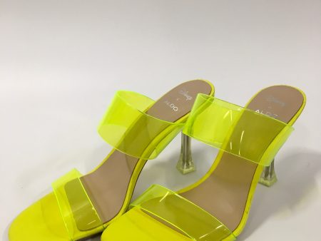 Neon Shoes Heels Stiletto Aldo, Size 7.5 Fashion