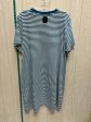 Striped Pattern Dress Casual Short Time And Tru, Size 1x Fashion