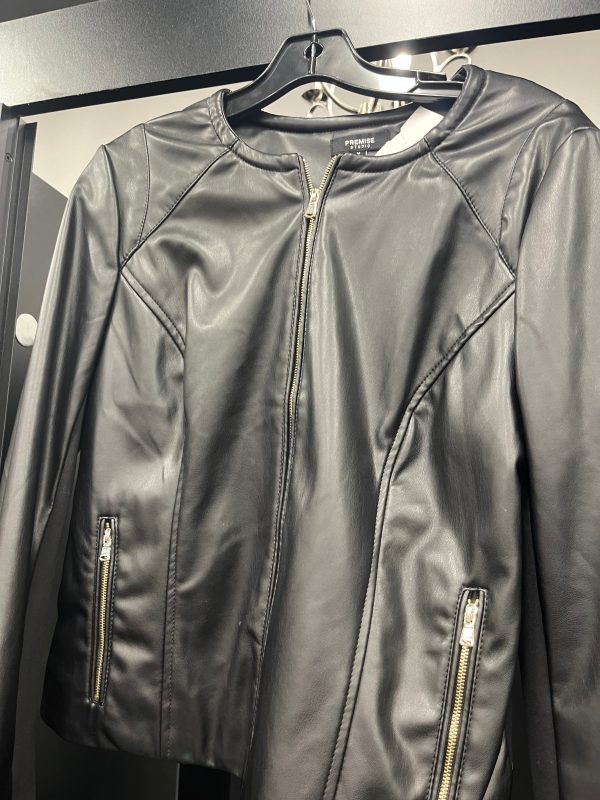 Black Jacket Moto Premise, Size M For Sale