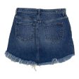 Blue Denim Skirt Mini & Short 7 For All Mankind, Size 4 on Sale