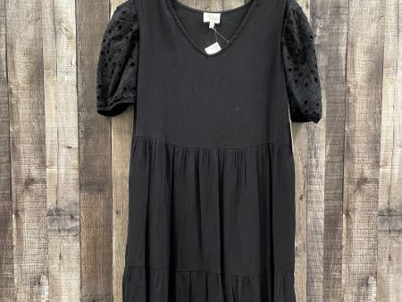 Black Dress Casual Midi Ava James, Size S Online