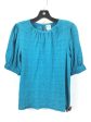 Teal Top Short Sleeve Worthington, Size Xs Hot on Sale