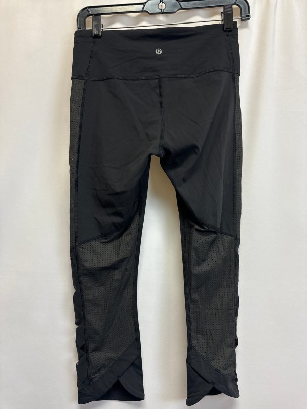 Athletic Leggings Capris By Lululemon  Size: 6 For Sale