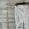 White Denim Jeans Straight White House Black Market, Size 0 For Cheap