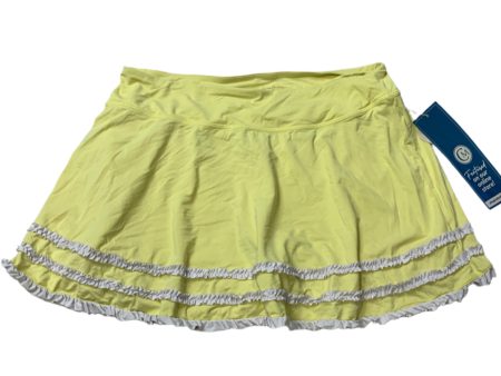 Yellow Athletic Skirt Skort Lilly Pulitzer, Size L Discount