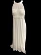 White Dress Party Long Clothes Mentor, Size 14 Online now