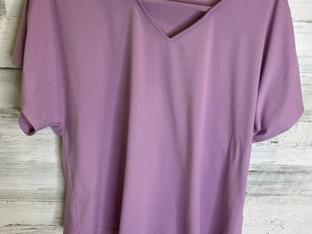 Purple Top Short Sleeve Tranquility, Size Xxl Online