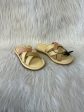 Yellow Sandals Flats Madewell, Size 6 Hot on Sale