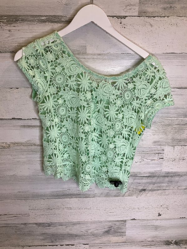 Green Top Short Sleeve American Rag, Size S Online