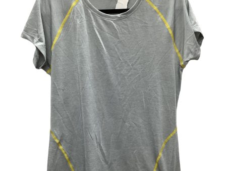 Grey Athletic Top Short Sleeve The North Face, Size L Online Hot Sale