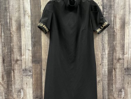 Black Dress Party Short Karl Lagerfeld, Size S For Sale