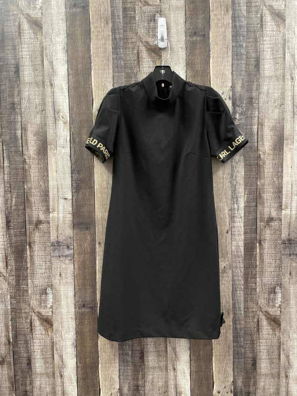 Black Dress Party Short Karl Lagerfeld, Size S For Sale