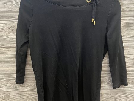 Black Top Long Sleeve Ellen Tracy, Size M on Sale