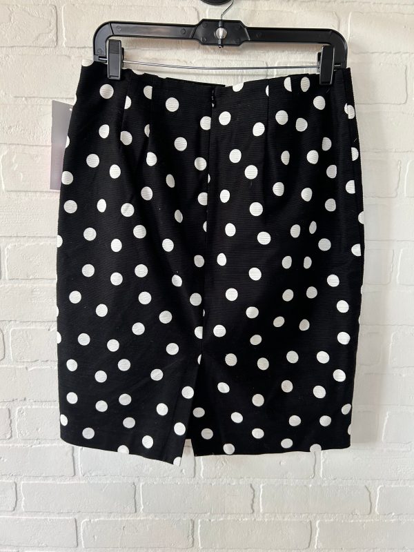 Black & White Skirt Midi Ann Taylor, Size 6 Online now