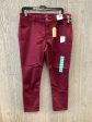 Red Jeans Skinny St Johns Bay, Size 14 Hot on Sale