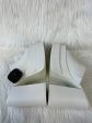 White Sandals Heels Block Steve Madden, Size 10 Online Hot Sale