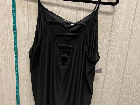 Black Top Sleeveless Boohoo Boutique, Size 1x Discount