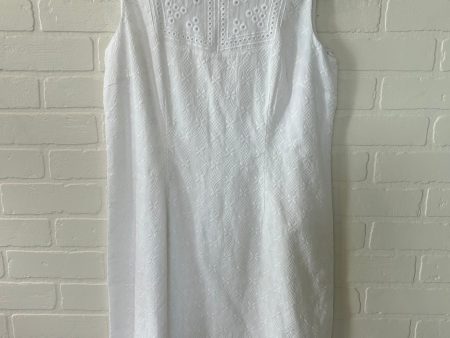 White Dress Casual Short Talbots, Size S Online Hot Sale