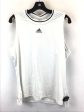 Black & White Athletic Tank Top Adidas, Size Xl For Sale