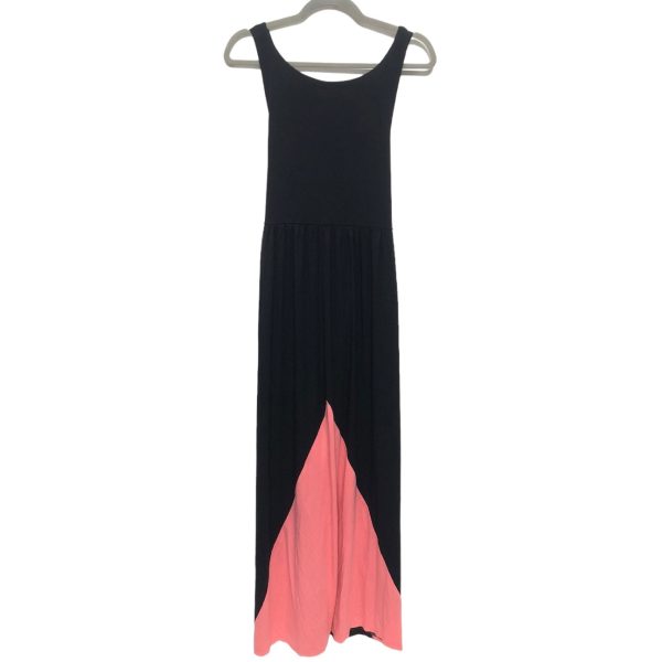 Black & Pink Dress Casual Maxi Cynthia Rowley, Size Xl Fashion