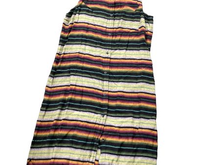 Striped Pattern Dress Casual Midi Kavu, Size S Sale