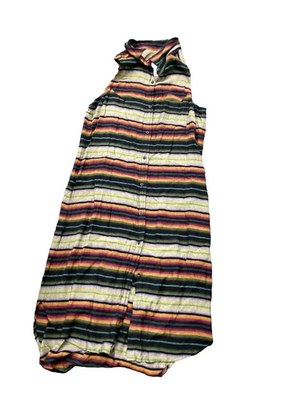 Striped Pattern Dress Casual Midi Kavu, Size S Sale