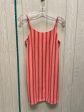 Striped Pattern Dress Casual Short Glamour, Size M Hot on Sale