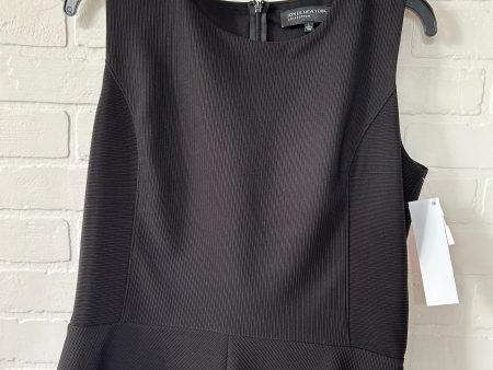 Black Top Sleeveless Jones New York, Size L on Sale