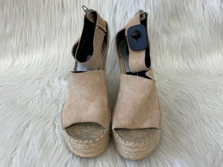 Beige Sandals Heels Wedge Dolce Vita, Size 10 Online