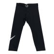 Black Athletic Capris Nike, Size M Online