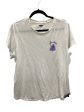 White Top Short Sleeve Basic Old Navy, Size Xl Fashion