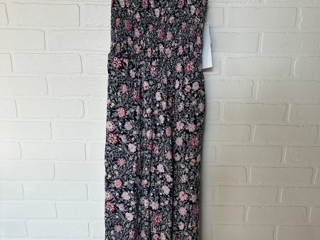 Black & Pink Jumpsuit Loft, Size Xs Sale