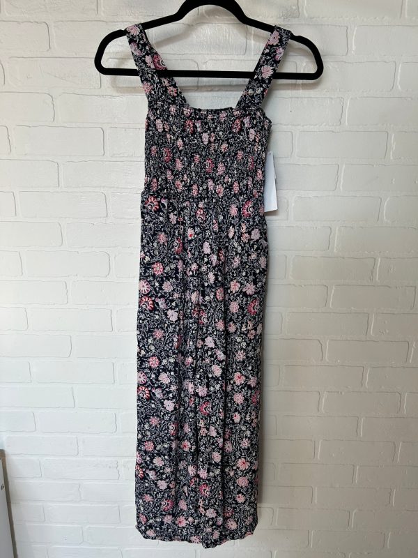 Black & Pink Jumpsuit Loft, Size Xs Sale