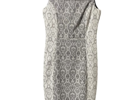 Snakeskin Print Dress Designer Badgley Mischka, Size 2 For Sale