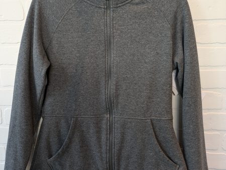 Grey Athletic Sweatshirt Collar Skechers, Size M Online Hot Sale