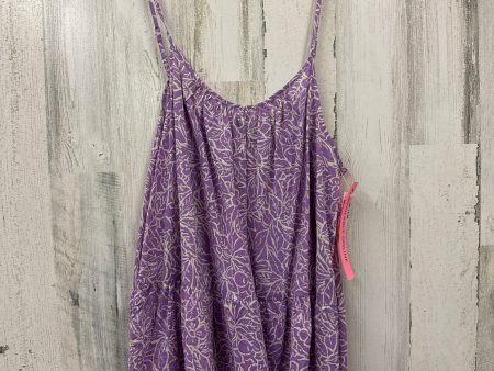 Purple Top Sleeveless Gap, Size M Online