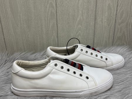 White Shoes Sneakers Tommy Hilfiger, Size 10 Online