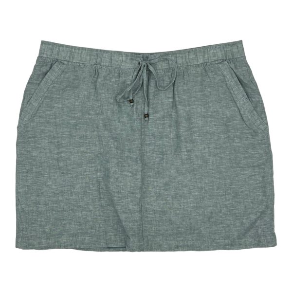 GREEN SKIRT MINI & SHORT by FALLS CREEK Size:XL For Cheap