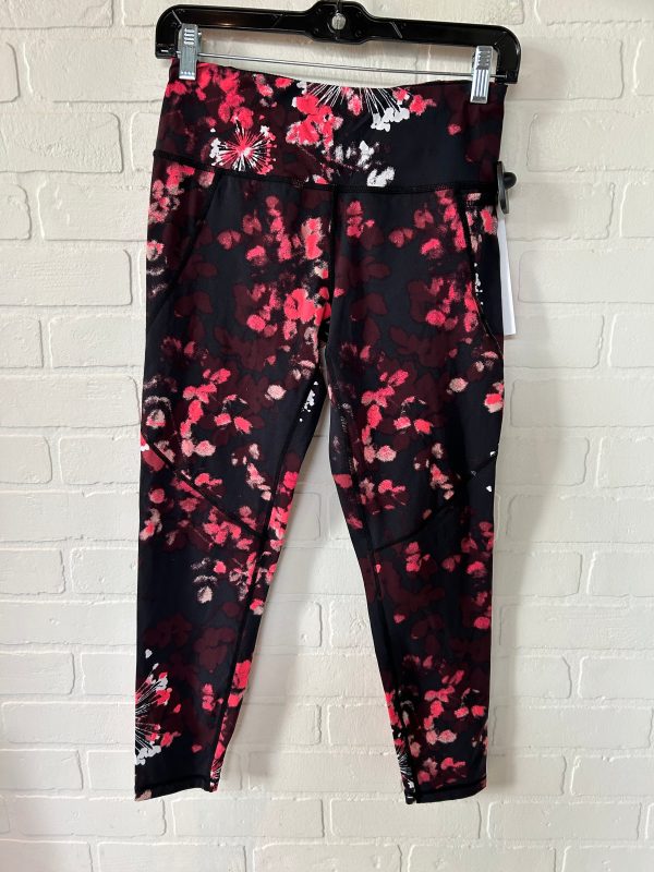 Black & Red Athletic Leggings Sweaty Betty, Size 4 Fashion