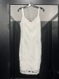 White Dress Party Midi White House Black Market, Size S For Discount