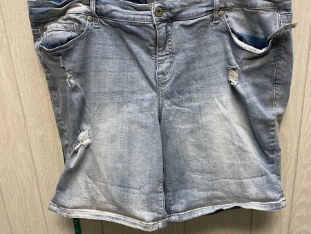 Blue Denim Shorts Torrid, Size 22 Online Hot Sale