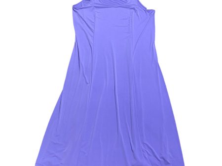 Purple Dress Casual Maxi Susan Graver, Size 2x Online Sale