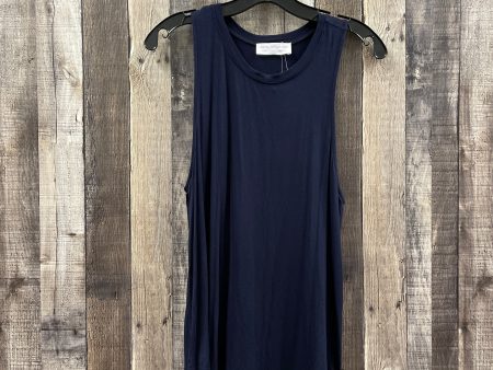 Navy Top Sleeveless Double Zero, Size M For Cheap